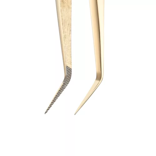 Szempilla csipesz, Nano Slim, soft rosegold