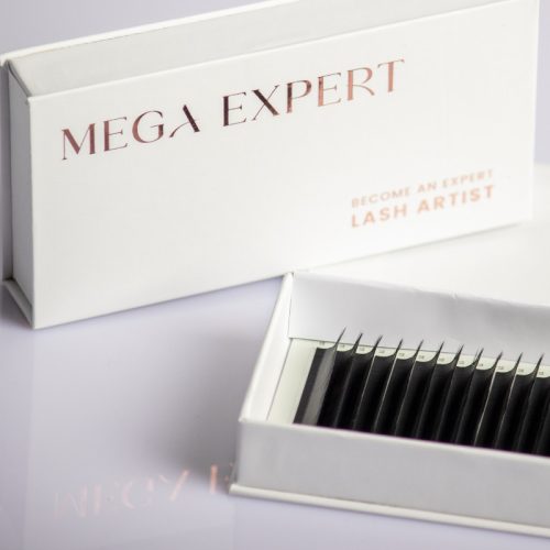 Tálcás műszempilla 20 soros, Mega Expert Premium Collection