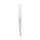 Szempilla csipesz, Mega Volume Diamond Duck Slim 75°, Vicushka Lashes, silver