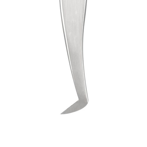 Szempilla csipesz, Expert Volume Duck Thick 75°, Vicushka Lashes, silver