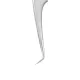 Szempilla csipesz, Professional Volume 6mm 75°, Vicushka Lashes, silver