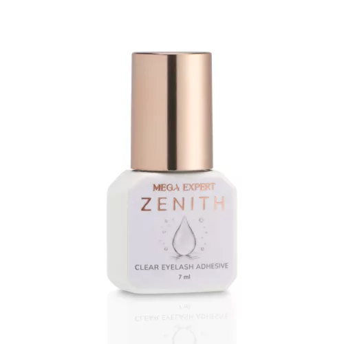Zenith átlátszó UV műszempilla ragasztó, 7 ml