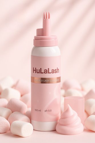 HuLaLash Szempilla tisztító hab, 100 ml